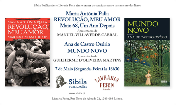 Convite Lançamento de "Só Acontece aos Outros" na Livraria Lello
