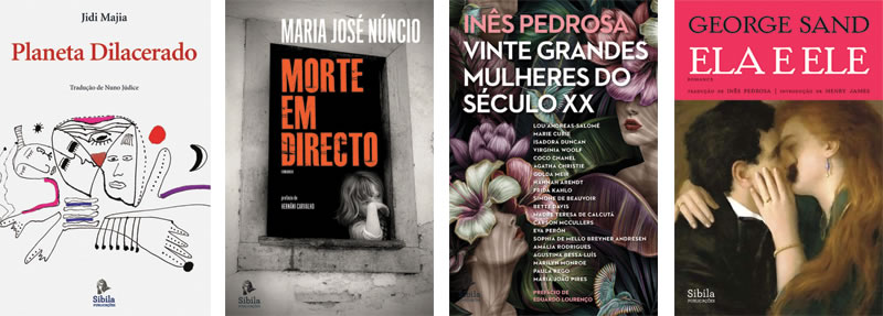 capas dos lançamentos Sibila em Julho de 2021